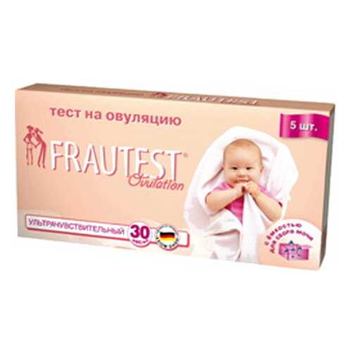 Тест Frautest на овуляцию тест-полоска 5 шт. в Самсон-Фарма