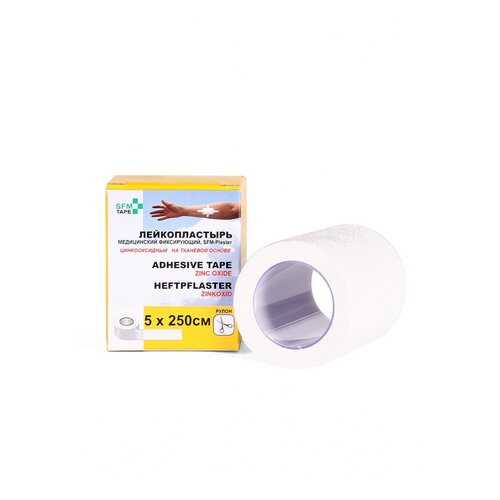 Лейкопластырь тканевая основа SFM Plaster 534 504 5,0х250см белый в Самсон-Фарма