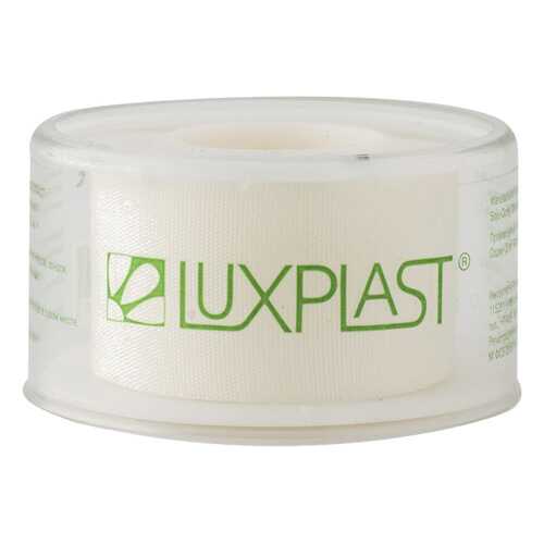 Пластырь Luxplast фиксирующий на шелковой основе белый 5 м х 2,5 см в Самсон-Фарма