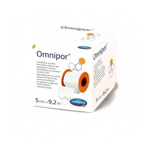 Пластырь Omnipor фиксирующий для чувствительной кожи 5 см х 9,2 м в Самсон-Фарма