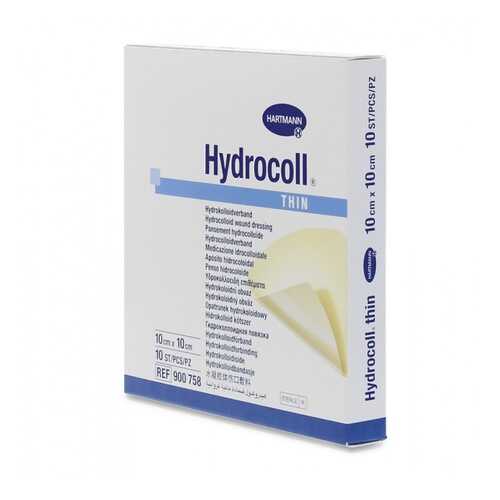 Повязка Hydrocoll thin гидроколлоидная самофиксирующаяся для заживления 10х10 см 10 шт. в Самсон-Фарма