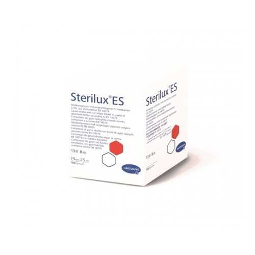Салфетки Sterilux ES марлевые нестерильные 13 нитей 8 слоев 7,5 х 7,5 см 100 шт. в Самсон-Фарма
