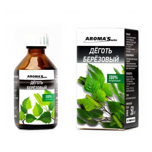 Деготь березовый Aroma Saules, 50 мл в Самсон-Фарма