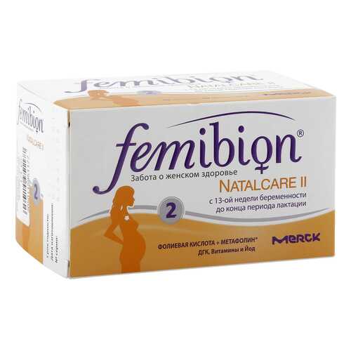 Фемибион Наталкер II Merck KGaA набор таблеток и капсул 60 шт. в Самсон-Фарма