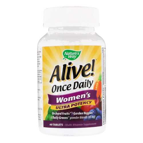 Витаминный комплекс Nature's Way Alive! Once Daily Women's таблетки 60 шт. в Самсон-Фарма
