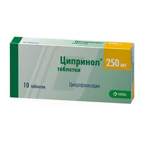 Ципринол таблетки 250 мг 10 шт. в Самсон-Фарма
