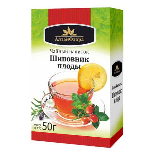 Чайный напиток Шиповник плоды 50 г АлтайФлора в Самсон-Фарма