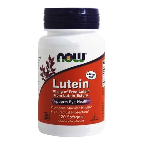 Now Lutein 10 мг капсулы 60 шт. в Самсон-Фарма