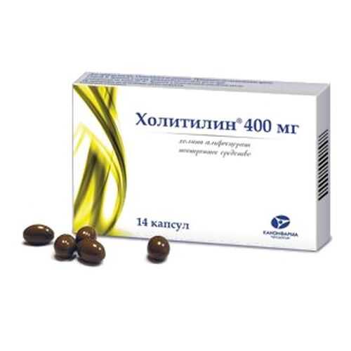 Холитилин капсулы 400 мг №14 в Самсон-Фарма
