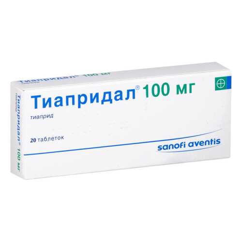 Тиапридал тб 100 мг №20 в Самсон-Фарма