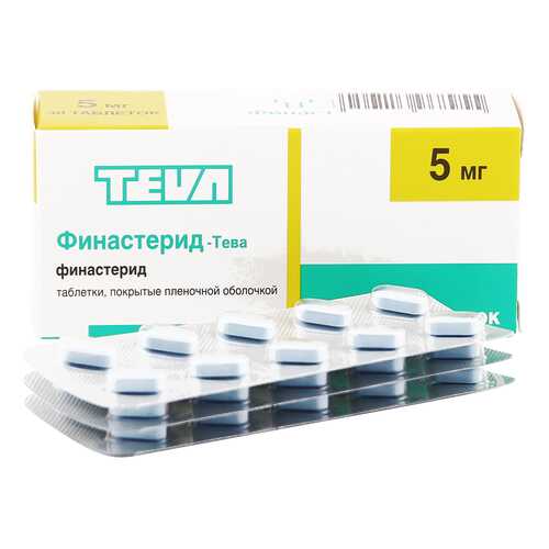 Финастерид-Тева таблетки 5 мг 30 шт. в Самсон-Фарма