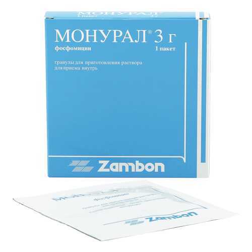 Монурал гранулы пакеты 3 г 1 шт. в Самсон-Фарма