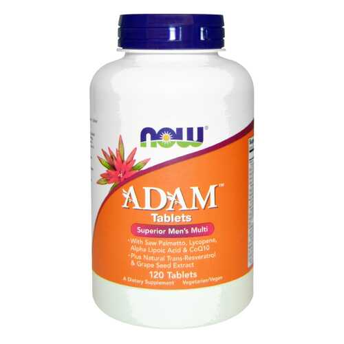 Витаминно-минеральный комплекс NOW Adam Male Multi таблетки 120 шт. в Самсон-Фарма