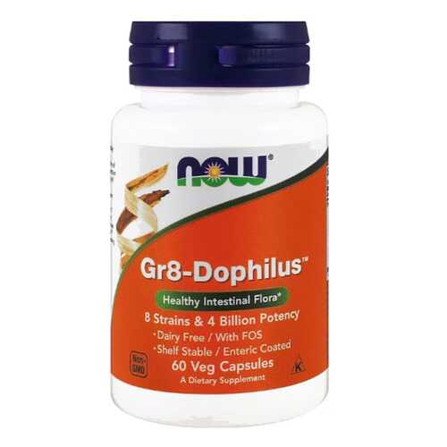 Комплекс пребиотиков NOW Gr8-Dophilus капсулы 60 шт. в Самсон-Фарма