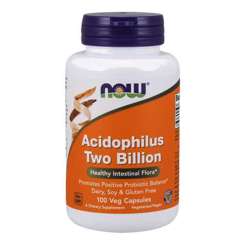 Для пищеварения NOW Acidophilus Two Billion 100 капсул в Самсон-Фарма