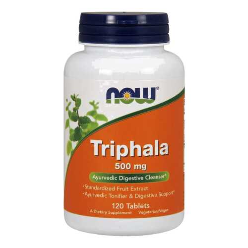 Для пищеварения NOW Triphala 500 мг таблетки 120 шт. в Самсон-Фарма