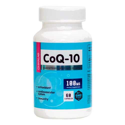 Коэнзим Q10 Chikalab BOMBBAR Co-Q10 100 мг капсулы 60 шт. в Самсон-Фарма