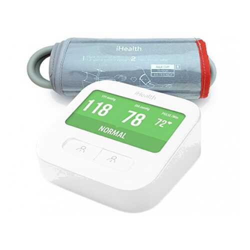 Тонометр iHealth Clear Wireless Blood Pressure Monitor SLRBPM1 (White) в Самсон-Фарма