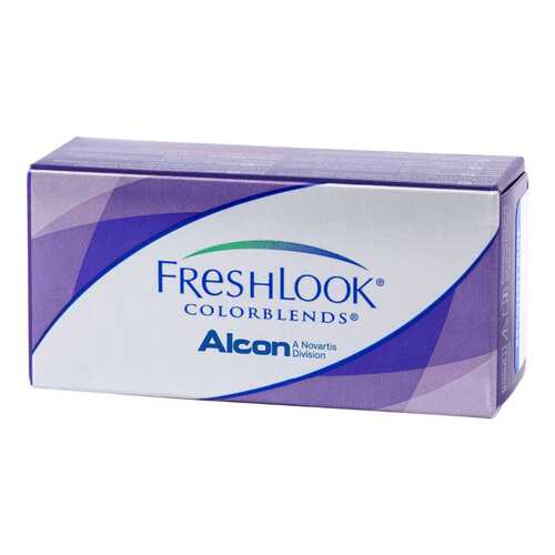 Контактные линзы FreshLook ColorBlends 1 линза R 8,6 -5,25 Синие в Самсон-Фарма