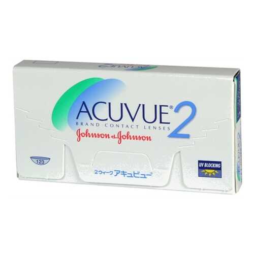 Контактные линзы Acuvue 2 6 линз R 8,3 -8,50 в Самсон-Фарма