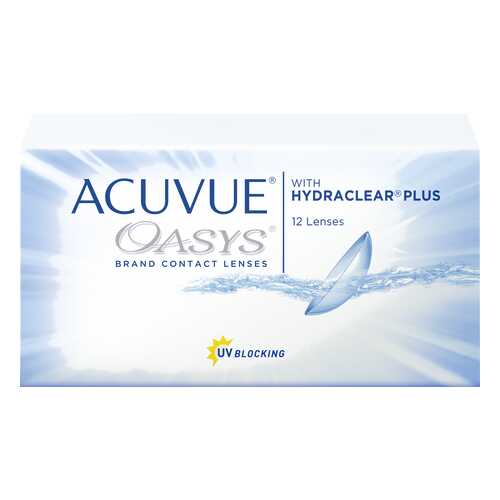 Контактные линзы Acuvue Oasys with Hydraclear Plus 12 линз R 8,4 +4,75 в Самсон-Фарма