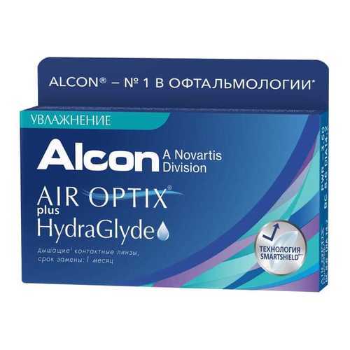 Контактные линзы ALCON Air Optix plus HydraGlyde 6 линз -1,75 в Самсон-Фарма