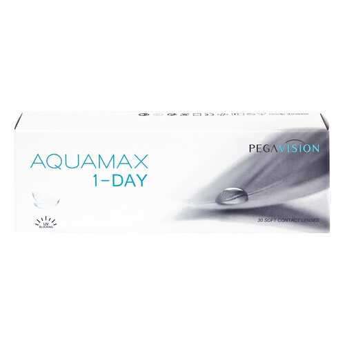 Контактные линзы AQUAMAX 1-DAY 30 линз R 8,6 -1,00 в Самсон-Фарма