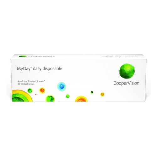 Контактные линзы MyDay Daily disposable 30 линз R 8,4 +3,50 в Самсон-Фарма