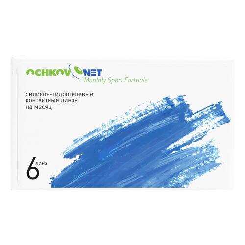 Контактные линзы Ochkov.Net Sport Formula 6 линз R 8,6 -1,25 в Самсон-Фарма