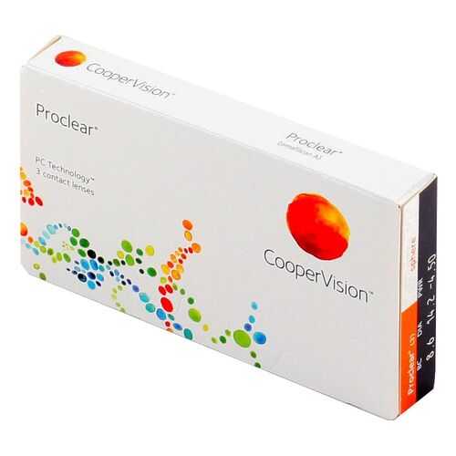 Контактные линзы Proclear 3 линзы R 8,6 -9,00 в Самсон-Фарма