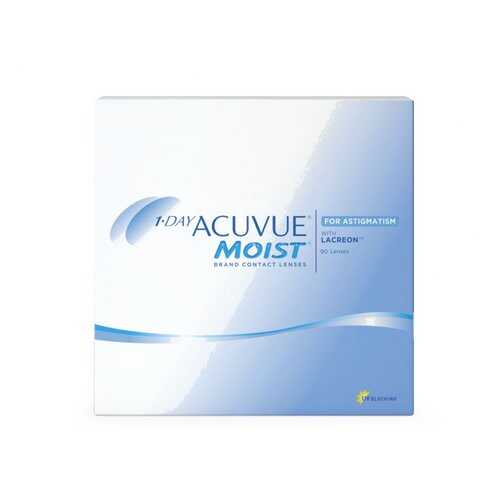 Контактные линзы 1-Day Acuvue Moist for Astigmatism 90 линз -3,50/-0,75/10 в Самсон-Фарма