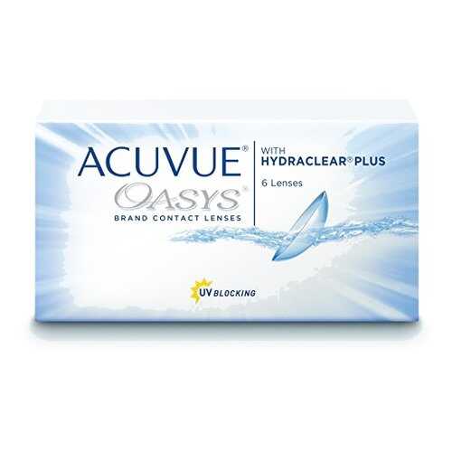 Контактные линзы Acuvue Oasys for Astigmatism with Hydraclear Plus 6 R 8,6 -5,50/-0,75/70 в Самсон-Фарма