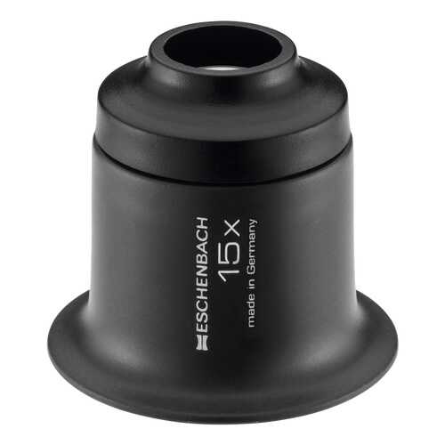 Лупа техническая каменная Eschenbach Stone magnifier, диаметр 13 мм, 15.0х в Самсон-Фарма