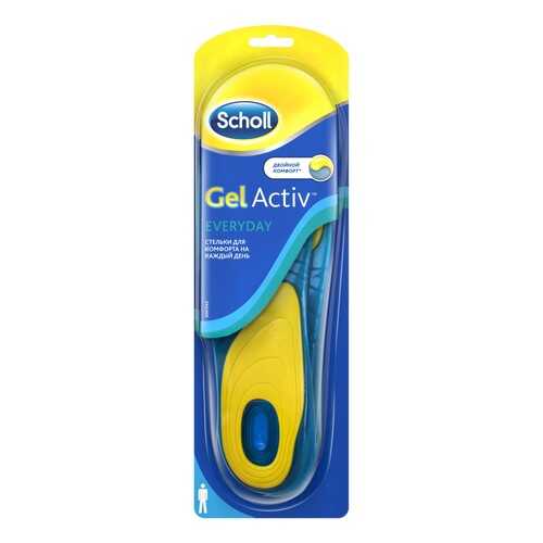 Стельки для обуви Scholl gelactiv everyday для мужчин р.40-46 в Самсон-Фарма