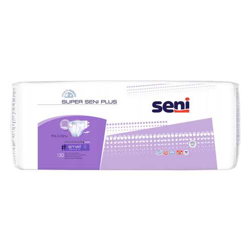 Подгузники для взрослых, S, 30 шт. Super Seni Plus в Самсон-Фарма