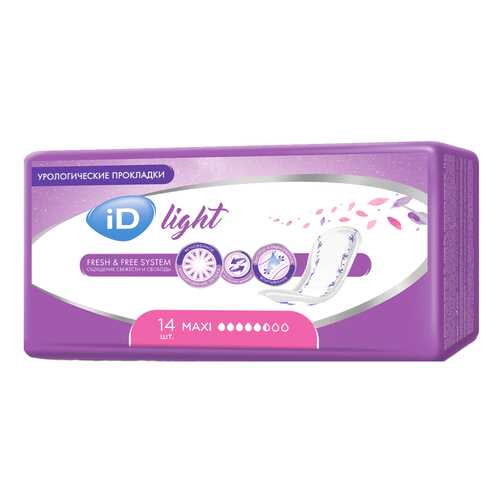 Урологические прокладки iD light maxi 14 шт. в Самсон-Фарма