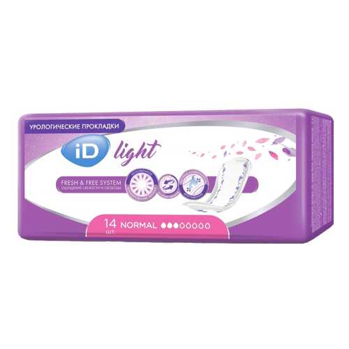 Урологические прокладки iD light normal 14 шт. в Самсон-Фарма