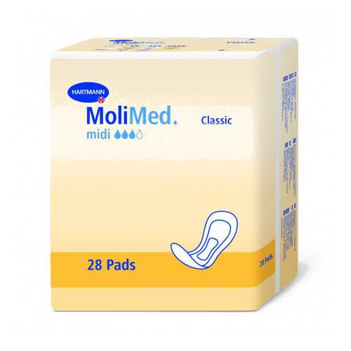 Урологические прокладки Molimed Classic midi 28 шт. в Самсон-Фарма
