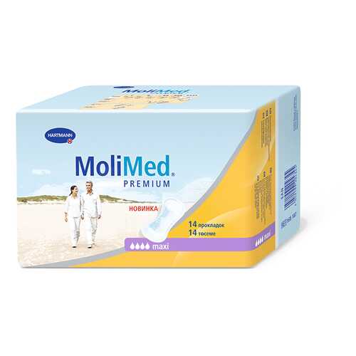 Урологические прокладки Molimed Premium maxi 14 шт. в Самсон-Фарма