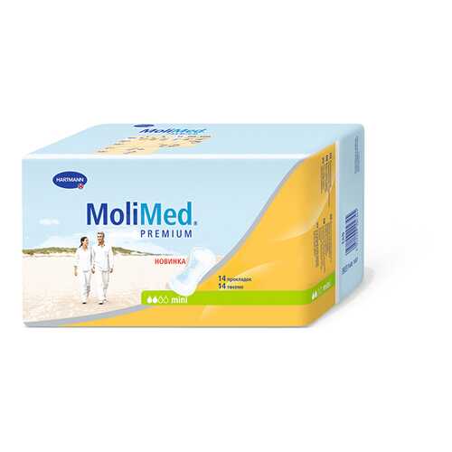 Урологические прокладки Molimed Premium mini 14 шт. в Самсон-Фарма