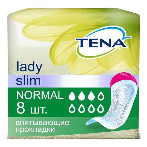 Урологические прокладки Tena Lady Slim Normal 8 шт в Самсон-Фарма