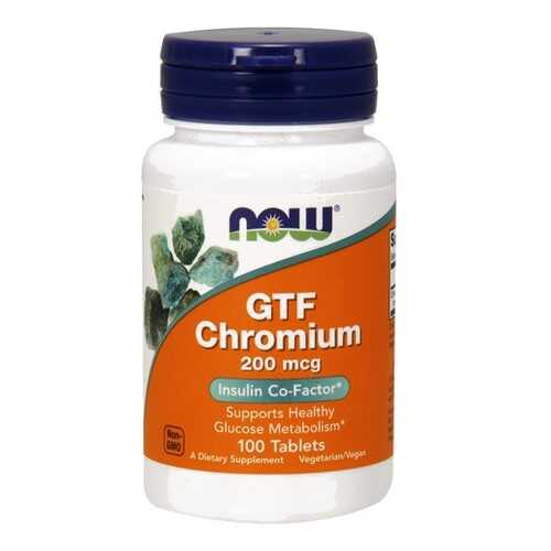 Now GTF Chromium 200 мкг таблетки 100 шт. в Самсон-Фарма