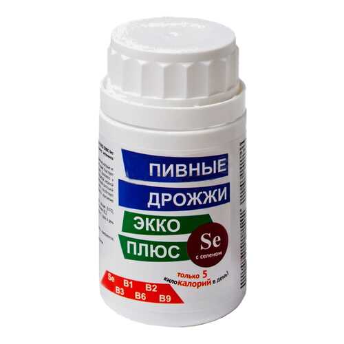 Дрожжи пивные Экко Плюс с селеном таблетки 0,45 г 100 шт. в Самсон-Фарма