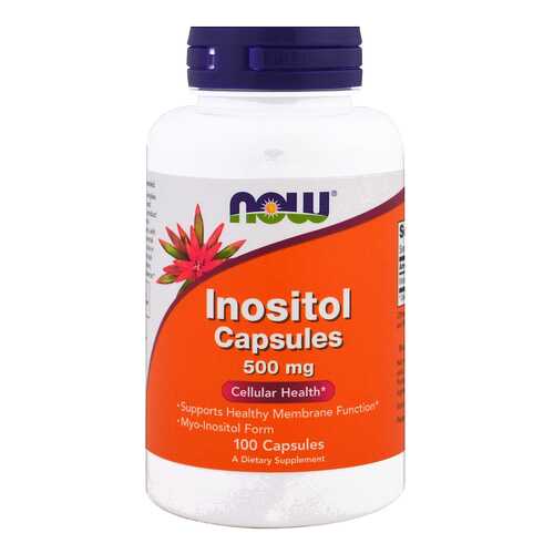 Inositol Capsules NOW капсулы 100 шт. в Самсон-Фарма