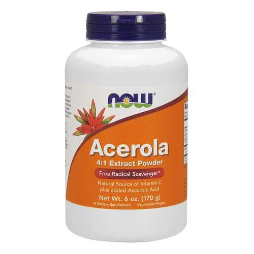 Антиоксидант NOW Acerola Powder 170 г натуральный в Самсон-Фарма
