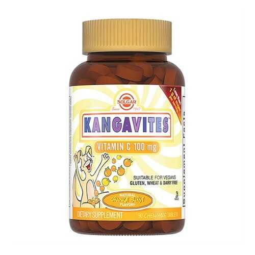 Solgar Кангавитес витамин С апельсин для детей таб.жев. 100 мг 90 шт. в Самсон-Фарма