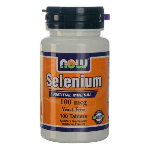 Добавка для сердца и сосудов, добавка для здоровья NOW Selenium нейтральный в Самсон-Фарма