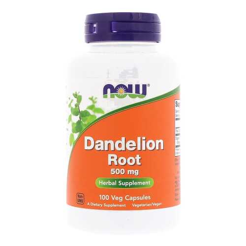 Добавка для здоровья NOW Dandelion Root 100 капс. натуральный в Самсон-Фарма