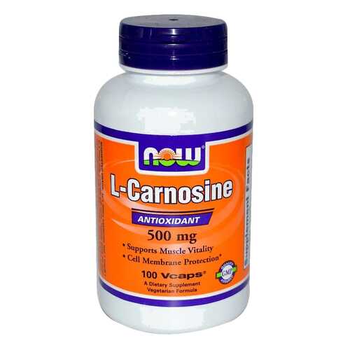 L-Carnosine Now капсулы 500 мг 100 шт. в Самсон-Фарма