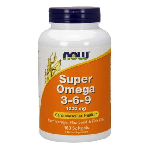 Omega 3-6-9 NOW Super 180 капс. в Самсон-Фарма
